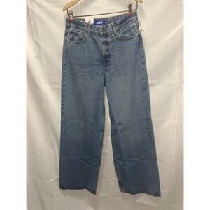 JJXX Womens Wide High Waist Light Wash Denim Jeans Size 29